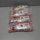 4 x Dokotoo Women's Casual V Neck Easel Floral Print Long Sleeve Blouses Smocked Button Down Shirts Bohemian Top (Purple, XXL)