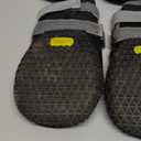 LUCKYPAW Dog Shoes for Large Medium Dogs, Breathable Dog Boots for Hot Pavement, Paw Protectors for Summer Walking Hiking Winter Snow Outdoor, No Slip Reflective Booties for Hardwood Floor-Black, 8 (Size8: 3.0" x 3.5" (W*L))