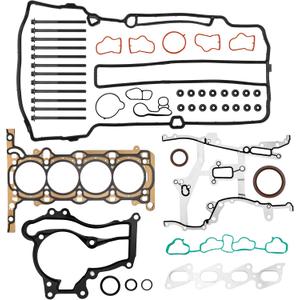 Head Gasket Kit 1.4 L Engine, w/Cylinder Head Bolts, Compatible with 2011-2016 Chevy Cruze Sonic Trax, Buick Encore # HS26540PT-1, w/Timing Cover Gasket, Intake & Exhaust Manifold Gaskets Set