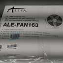 Alera 16" Super-Circulation 3-Speed Tilt Fan, Plastic, Black