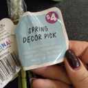 Seasonal Celebrations Spring Decor Pick, 4 Pack
