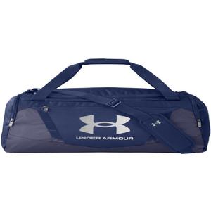 Under Armour Undeniable 5.0 Duffle (Small, (013) Pitch Gray / Midnight Navy / White)