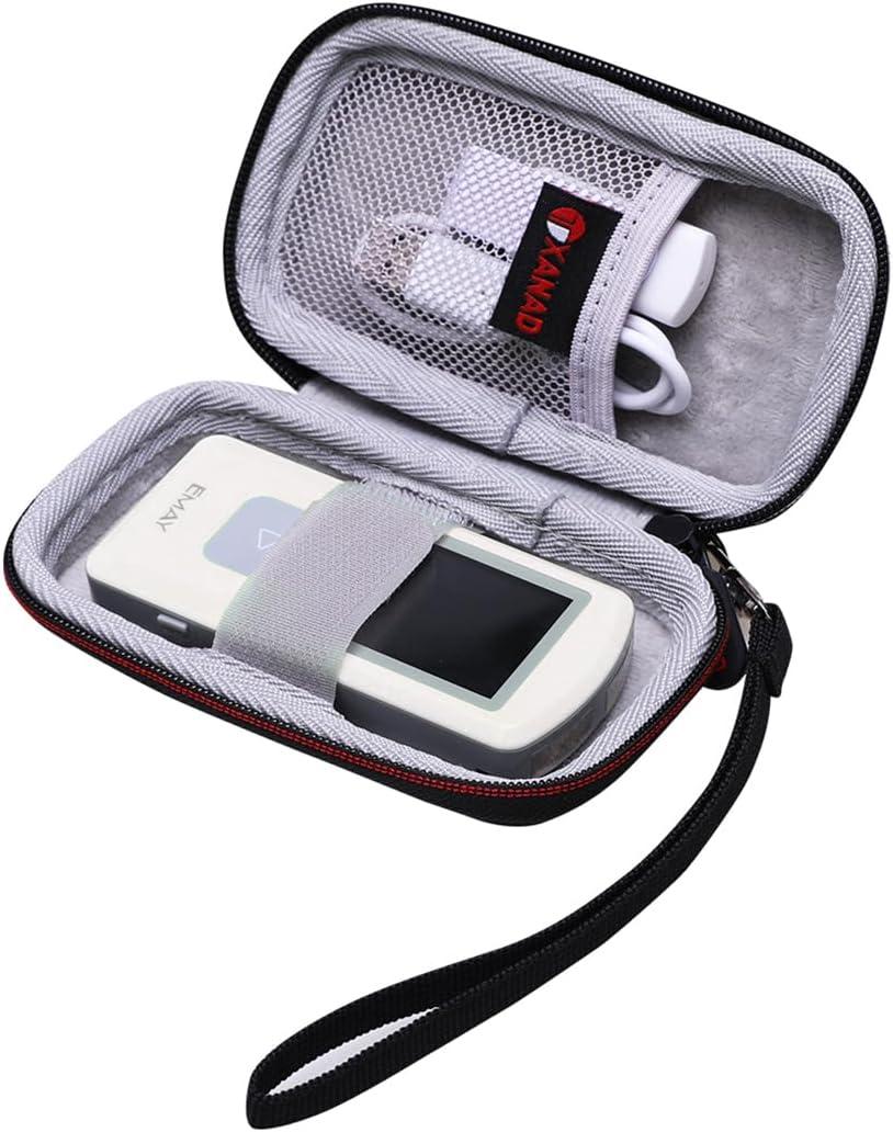 XANAD Hard Case for EMAY EKG Monitor Portable EKG Heart Rate Monitor - Travel Protective Bag