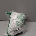 Yimobra Washable Bathroom Rugs, Super Soft & Absorbent Chenille Bath Mat for Floor & Carpet, Quick Dry Non Slip Bath Mat for Tub Shower, 24" x 17",White