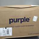Purple DreamLayer Pillow - Standard Size, Multi-Layered GelFlex Grid & MicroAir Foam for Support & Pressure Relief - Customizable Height with Removable Foam Booster Layers