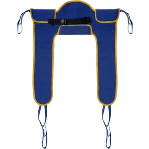 Universal Padded Lift U Sling, Polyester Divided Leg Slings for Patient Lifts - Compatible with Hoyer, Invacare, McKesson, Drive, Lumex, Joerns and More 450 lb(M)