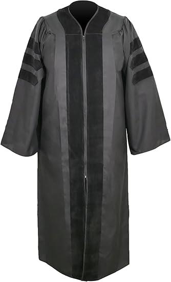 Classic Doctoral Graduation Tam, Size 5'7" XL