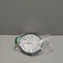 AKCISOT Atomic 10 Inch Wall Clock Analog Clocks for Indoor Kitchen, Battery Operated Clock for Bedroom Office Classroom Living Room(Black)