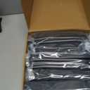 3 pcs 6x6 (Actual: 5.5"x5.5") Aluminum Deck Post Base Cover, for Deck railings, Stairs, Patios, Porches Split Deck Post Skirt (Black)