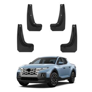 FormiPow Mud Flaps Splash Guards for 2022-2026 Hyundai Santa Cruz, Durable ABS Material, No-Drill Installation, Protects Against Mud, Rocks, and Debris, Front & Rear Fender Liner (4PCS)