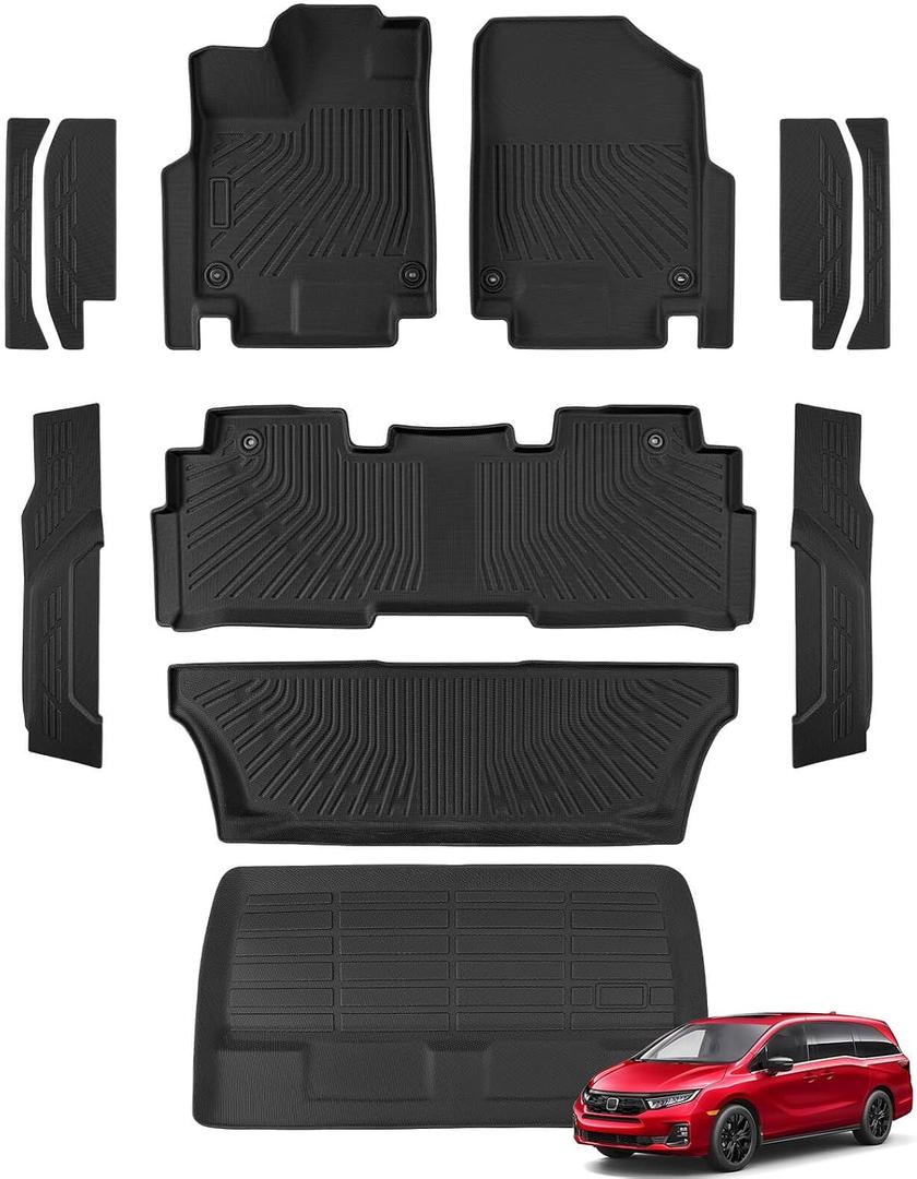 Floor Mat for Honda Odyssey 2018–2026 Mini Passenger Van