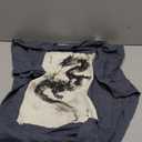 Japanese Black Dragon Vintage Chinese Men Boys Kids Women T-Shirt Grey 3XL