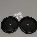 2 Pack 73316 83872 Vacuum Filter Nut And Plate(Only Nut & Plate) Compatible with Ridgid Craftsman VT2565 Vacuum Cleaner Wet/Dry Accessories VF3000 VF3500 VF4000 VF5000 VF6000 12303