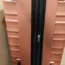 Amazon Basics 30" Hardside Large Checked Luggage, Expandable For Up to 15% More Space, Scratch-Resistant Surface, Four Multi-directional Wheels, Rose Gold