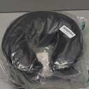 Massage Headrest for Bed Face Cradle, Adjustable Massage Attachment for Mattress, Portable Massage Head Rest for Mattress, Face Down Pillow After Eye Surgery (Black Cropped)