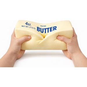 Extra Large Jumbo Viral Slow Rising Butter Squishy Toy - Squishy Butter Stick Fidget Toy - Food-Shaped Squeeze Stress Relief Toys