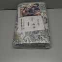 PURRUGS Vintage Farmhouse Boho Throw Rug 2x3 ft, Non-Slip Machine Washable Rug, Accent Oriental Area Rug for Entryway, Kitchen, Bedroom, Living Room and Dining Room, Periwinkle Gray/Soft Ivory