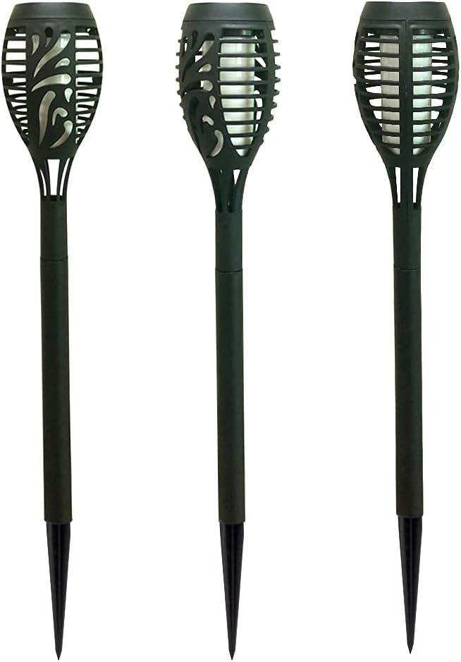 Deck Impressions OPP Solar Tiki Torch Light, 6-Pack