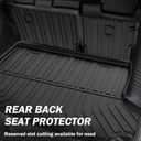 KUST Floor Mats for Honda HR-V 2023-2025 2026, Cargo Mat Floor Liners Back Seat Mats for HRV Accessories, All Weather Protection TPE Rubber Rear Trunk Mat High Edge (Full Set Mats)