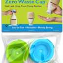 GAMERIEND Zero Waste Cap - Lotion Bottle Cap - Reusable - 471ml - Plastic - Personal Care - Lotion Retrieval Aid
