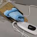 Deepsoon Heating Pad,Electric Heating Pads for Back,Neck,Abdomen,Moist Heating Pad for Shoulder,Knee,Arms,Legs,Dry/Moist Heat & Auto Shut Off,Christmas Gifts for Men and Women,Light Blue,24x12 Inch