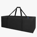 COOLBEBE 36" Sports Duffle Bag - 150L Extra Large Travel Duffel Luggage Bag with Upgrade Zipper, Sturdy & Water Resistant, Black