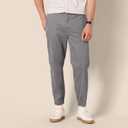 Amazon Essentials Men's Straight-Fit Washed Cotton Chino Jogger Pant L