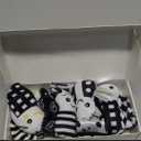 Baby Rattle Cotton Socks and Wrist Rattle Strap Set, Infant Toys 3 6 9 12 Months, Baby Gifts for Boys and Girls, Develop Babies Sensory Toys, Black and White