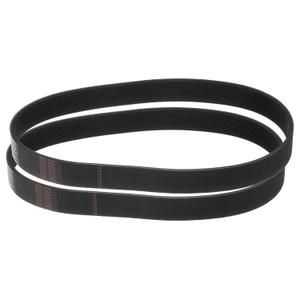 uxcell 2pcs 230J10 PJ V-Ribbed Belt 10 Ribs 23" Length x 0.92" Width x 0.14" Height, EPDM Poly V Belt, Multi Wedge Micro V Serpentine Belt