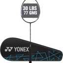 YONEX Astrox Lite 27i Graphite Strung Badminton Racket with Full Racket Cover (Blue) | for Intermediate Players | 77 Grams | Maximum String Tension - 30lbs