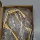 Heavy Duty Wall Hooks, 5 Inch Large Wall Mount Hooks for Hanging Heavy Backpacks, School Bags, Winter Coat, Handbags, Purses in Entryway, Hallway, Garage, Bathroom, Laundry (4, Gold)