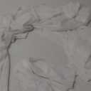 Wedding Arch Draping Fabric, 1 Panel 28" x 19Ft White Drapes Sheer Backdrop Curtain for Wedding Ceremony Party Ceiling Decor