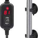 hygger Submersible Aquarium Heater, 100W 150W 200W 300W Adjustable Fish Tahk Heater with Temperature Controller, LED Display, Small Aquarium Betta Heater for up to 20/26/40/48 Gallons