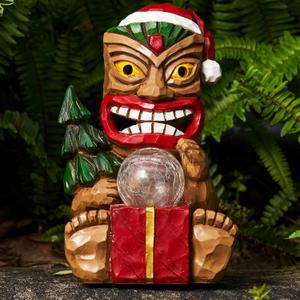 Outdoor Garden Decor-Christmas Tiki Totem Statues Light Beautiful Gift-Giving for Your Indoor Christmas & Holiday Decorations9.65