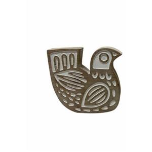 HD 6 IN Birds Wood/ White 2A