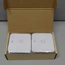 AVANTEK Wireless Doorbell, D-3W Waterproof Door Chime Kit Operating at over 1300 Feet with 2 Plug-In Receivers, 52 Melodies, CD Quality Sound and LED Flash (White)