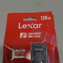 Lexar 128GB Micro SD Card, microSDXC UHS-I Flash Memory Card with Adapter - Up to 100MB/s, A1, U3, Class10, V30, High Speed TF Card