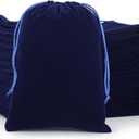 Velvet Drawstring Jewelry Bag, 50Pcs Blue Dice Bag, 5x7 Card Pouch, Or Wrapping Easter Party Favors, Mojo, Small Business, Pendants, Bracelet, Customers
