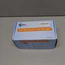 Pool Thermometer Floating Easy Read, Solar Powered Digital Water Thermometer with Led Light and Backlit Display, Magnetic Charging, IP68 Waterproof for Outdoor, Hot Tub, Spa, Bath