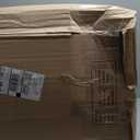 Bedsure Donut Large Dog Bed 36x36x8 inches with Waterproof Dog Blankets for Medium Dogs 30"x40", Cream