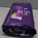 Poise Overnight Incontinence & Postpartum Pads for Bladder Leaks, 8 Drop Extra Coverage, 36 Count (Long)