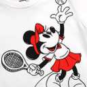 Disney Girls Shirts - Minnie Mouse Lilo and Stitch Angel Long Sleeve or Short Sleeve Graphic Tees for Girls (Sizes: 13-14) (White)