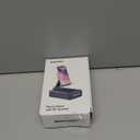 Cell Phone Stand with Wireless Bluetooth Speaker and Anti-Slip Base HD Surround Sound Perfect for Home and Outdoors with Bluetooth Speaker for Desk Compatible with iPhone/ipad/Samsung Galaxy (Black)