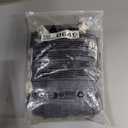 meioro Rectangle Tablecloth Solid Color TasselTablecloths Cotton Linen Table Cloth Washable Tabletop Decorative Fabric Table Cover for Kitchen Dinning (Light Black, 47 x 63 Inch)