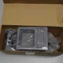 Cup Holder for E46 1998-2004 Replacement Automotive Cup Holders for Front Center Console Replace Black Gray(Optional)(Gray)