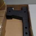 Dual Hitch Receiver 2 Inch, Heavy Duty Double Hitch Receiver for 2" Receiver, 5000 Lbs Capacity with Hitch Pins