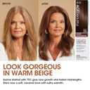 AGE beautiful Permanent Hair Color Dye Liqui-Creme & Developer 20 Volume Set | 100% Gray Coverage | Anti-Aging Haircolor | Biotin for Thicker, Fuller, Healthier Hair | Professional Salon Coloring (7NN Dark Intense Blonde)