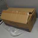 Johuivo Brown Paper Bags with Handles, 50 Pcs Brown Shopping Paper Bags, Recyclable Kraft Gift Bag and Retail Bag for Small Business, Grocery, Party Favors, 16x6x12 Inches