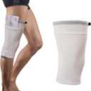 Catheter Leg Bag Holder, Catheter Sleeve Urine Leg Bag Fix Catheter Sleeves, Foley Catheter Bag Holder Leg Strap, Urinary Drainage Bag Cover for Men & Women, Patented Product, M