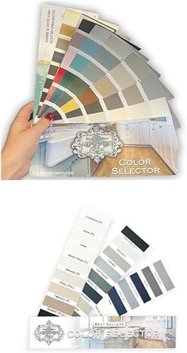 ALL-IN-ONE Paint Paint Color Collection Fan Deck, Includes our 30 featured color card